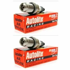 Best Sale ⭐ Autolite (2) AR3910X Predator 212cc High Performance Race Spark Plug Animal Racing GoKart 🧨