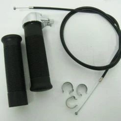 Coupon ⌛ OMB Warehouse 1" Throttle Control (Long) W/ 53" Cable & 3 Conduit Clips 👍