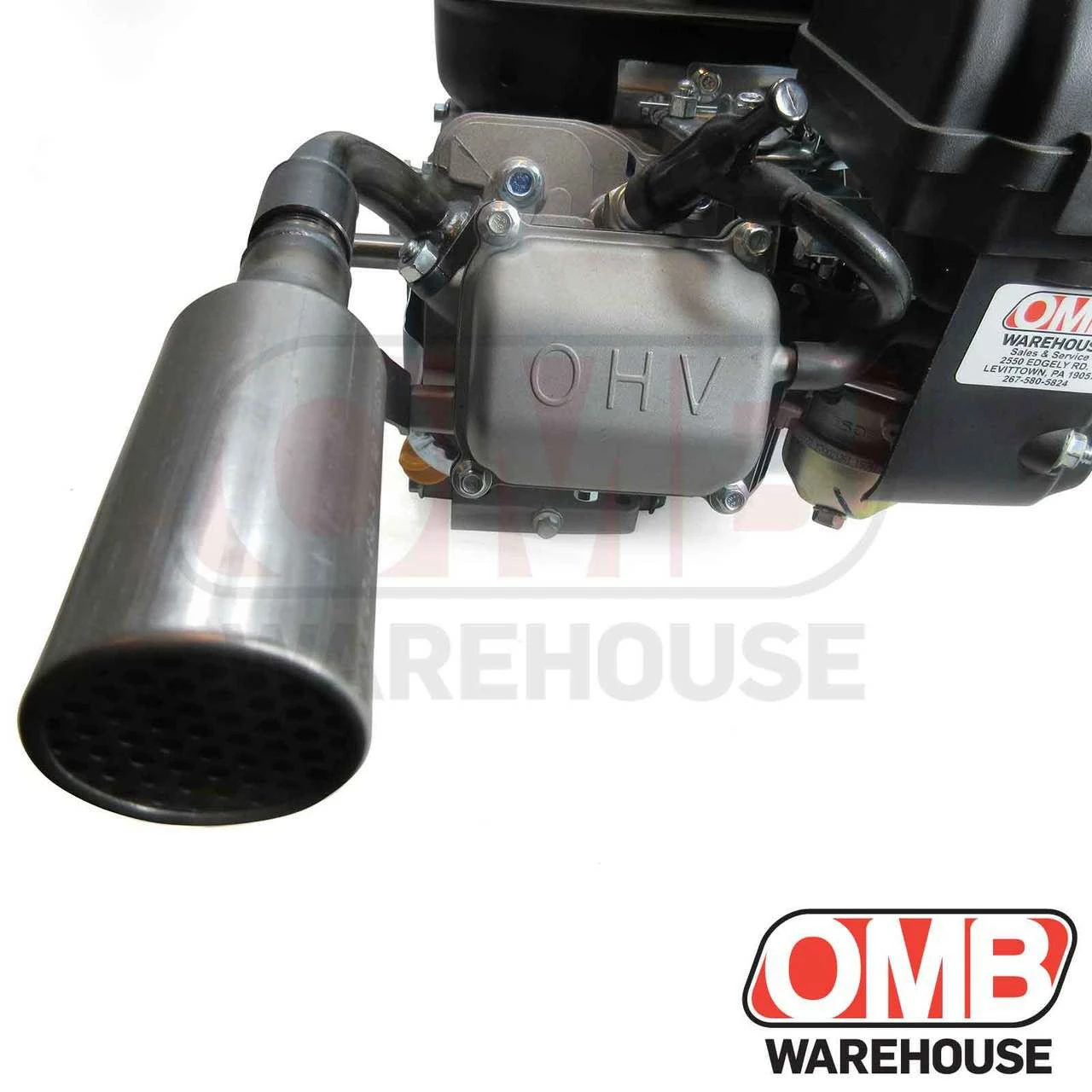 Buy ๐ฅฐ OMB Warehouse Box Stock Header And Muffler Honda/Clone Predator 212cc ๐ - Image 5