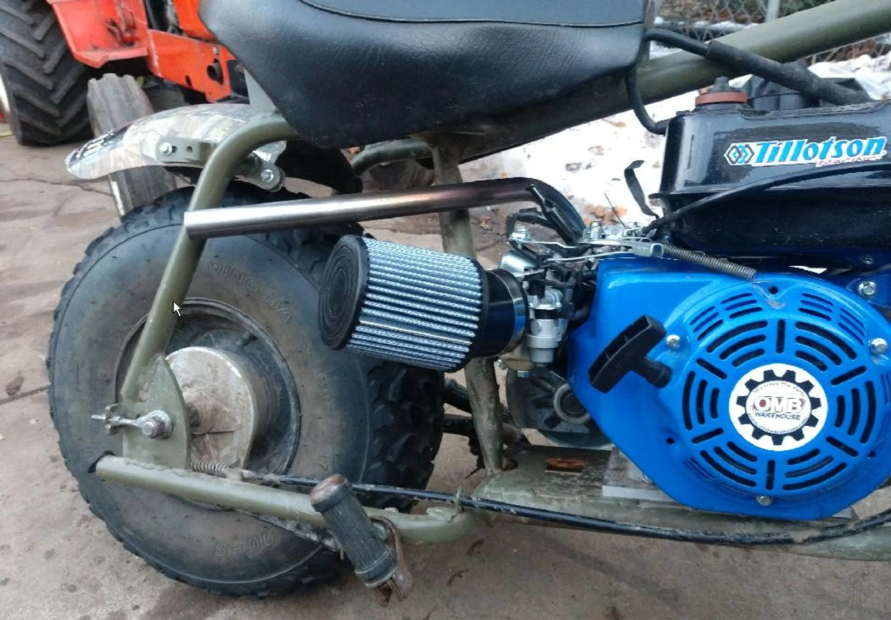 Top 10 👏 Right Side Exit 1" Header Pipe Predator 212 GX200 196cc Clone 🔔 - Image 3